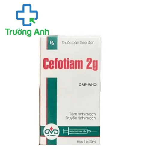 Cefotiam 2g MD Pharco - Thuốc trị bệnh do nhiễm khuẩn