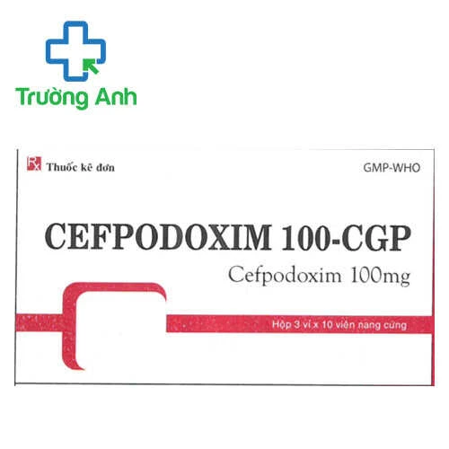 Cefpodoxim 100-CGP USP (viên) - Thuốc điều trị nhiễm khuẩn