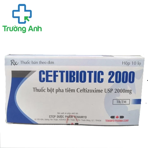 Ceftibiotic 2000 Tenamyd Pharma - Thuốc trị bệnh do nhiễm khuẩn