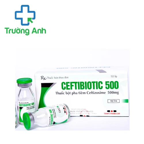 Ceftibiotic 500 Tenamyd Pharma - Thuốc trị bệnh do nhiễm khuẩn