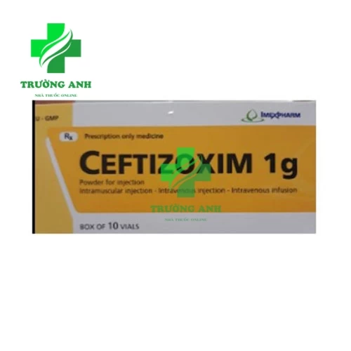 Ceftizoxim 1g Imexpharm - Thuốc điều trị bệnh do nhiễm khuẩn