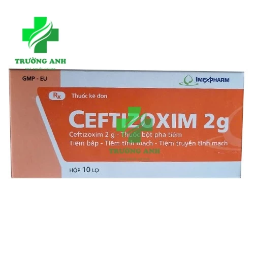 Ceftizoxim 2g Imexpharm - Thuốc điều trị bệnh nhiễm khuẩn