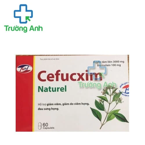 CEFUCXIM NATUREL - Hỗ trợ nâng cao sức đề kháng cơ thể về hô hấp