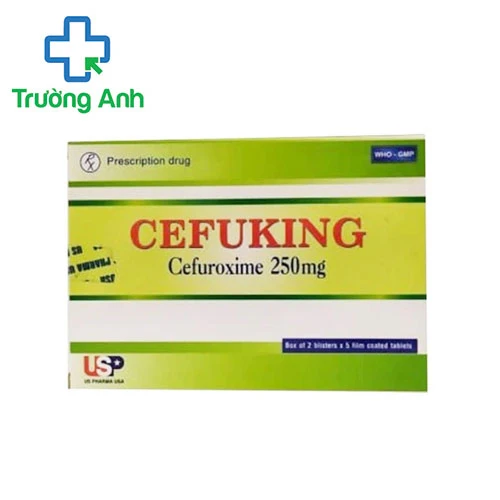 Cefuking 250 USP (10 viên) - Thuốc điều trị nhiễm khuẩn hiệu quả