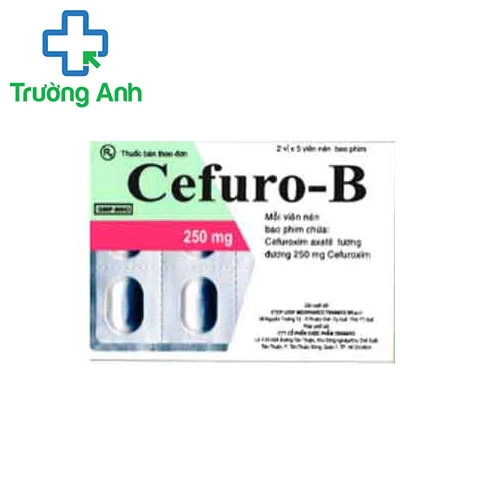 Cefuro-B 250mg - Thuốc điều trị nhiễm khuẩn của Medipharco