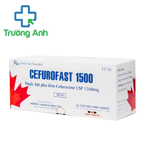Cefurofast 1500 - Thuốc điều trị nhiễm khuẩn của Tenamyd Pharma