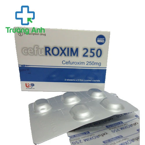 CefuRoxim 250 USP - Điều trị nhiễm trùng đường hô hấp trên