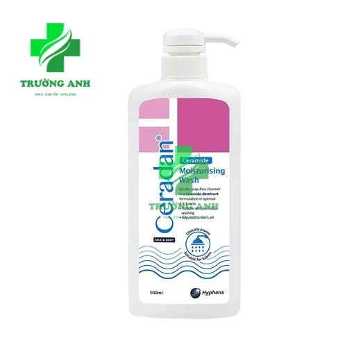 Ceradan Gentle Cleanser 500ml - Sữa rửa mặt và tắm gội toàn thân