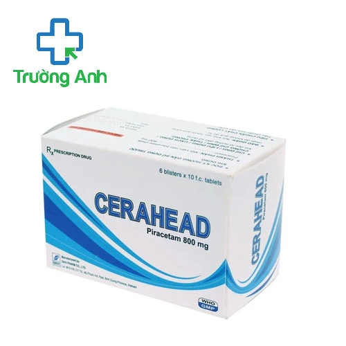 Cerahead 800mg - Thuốc điều trị các triệu chứng chóng mặt
