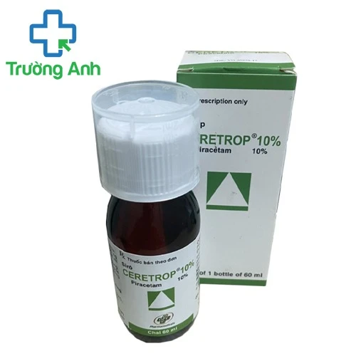 Ceretrop 10% - Thuốc điều trị rối loạn tiền đình