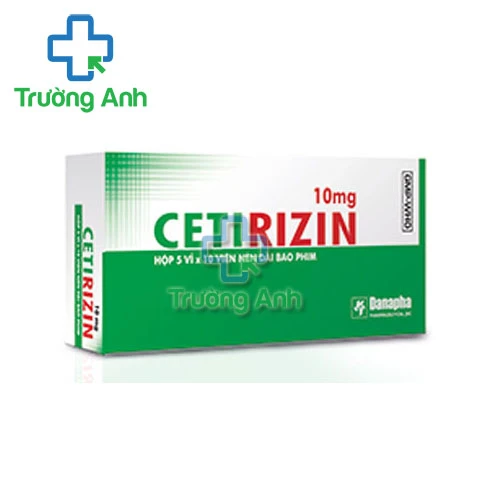 Cetirizin 10mg Danapha - Điều trị các triệu chứng dị ứng