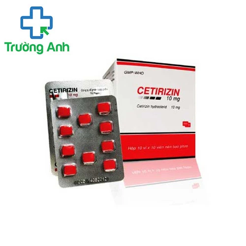 Cetirizin 10mg Hadico - Thuốc điều trị viêm mũi dị ứng hiệu quả