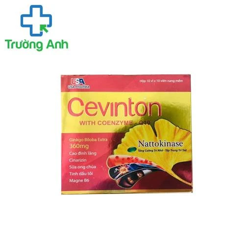 Cevinton with CoEnzyme Q10 - Bổ sung dưỡng chất cho não hiệu quả
