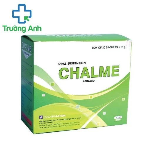 Chalme - Thuốc điều trị viêm loét dạ dày, tá tràng của Davipharm