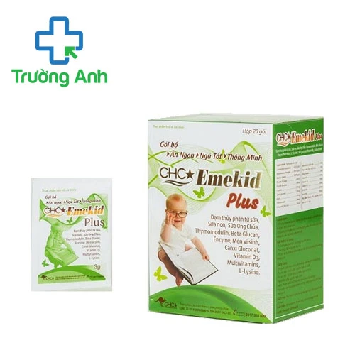 CHC Emekid Plus - Hỗ trợ giảm chứng biếng ăn, kích thích ăn ngon