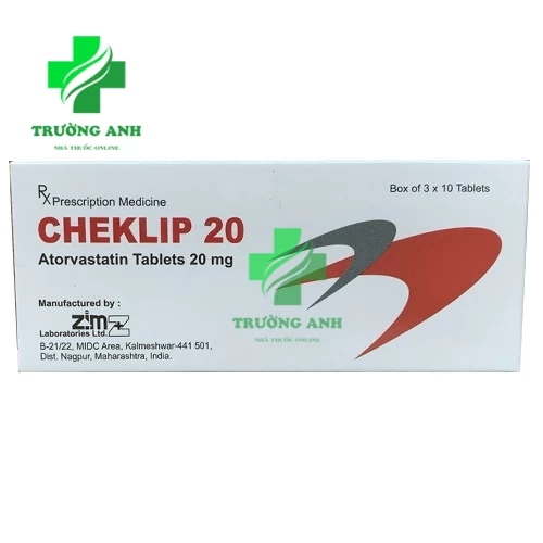 Cheklip 20 - Thuốc điều trị tăng Cholesterol trong máu hiệu quả