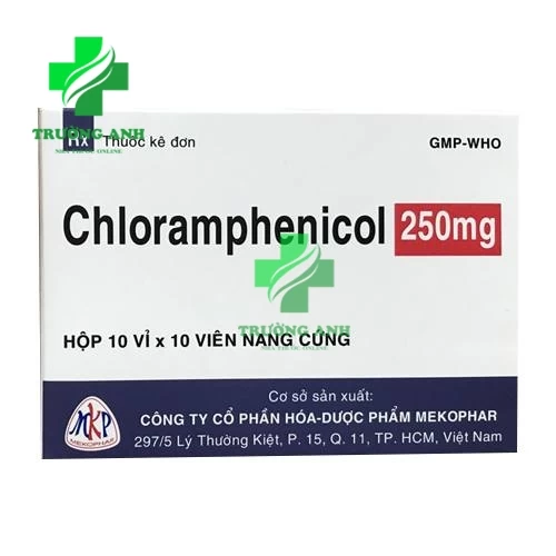 Chloramphenicol 250mg Mekophar (viên nang)