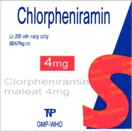 Chlorpheniramin 4mg Pharma - Thuốc điều trị các bệnh lý dị ứng hiệu quả
