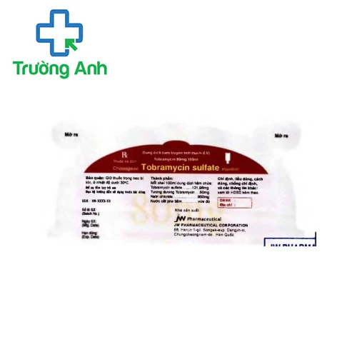 Choongwae Tobramycin sulfate injection - Thuốc điều trị nhiễm khuẩn