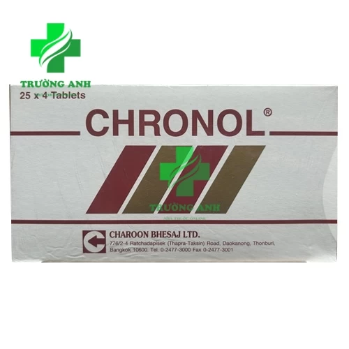 Chronol 500mg - Giúp cai nghiện rượu hiệu quả của Thái Lan