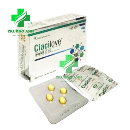 Ciacilove - Thuốc điều trị rối loạn cương dương hiệu quả