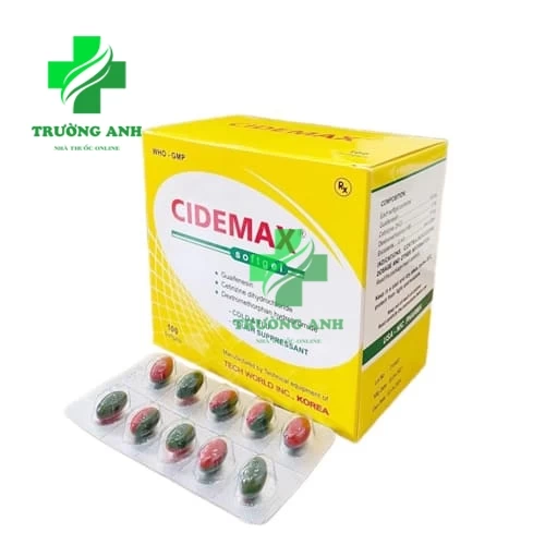 Cidemax Softgel USA-NIC Pharma (100 viên) - Thuốc điều trị dị ứng 