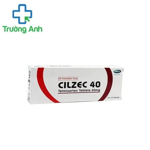 Cilzec 40 - Thuốc điều trị người có tiền sử bệnh tim