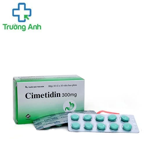 Cimetidin 300mg Vidipha - Có tác dụng điều trị viêm loét dạ dày hiệu quả