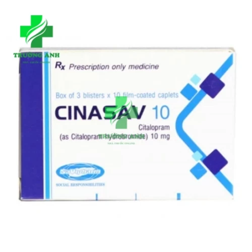 CINASAV 10 - Thuốc điều trị chứng trầm cảm của Savipharm