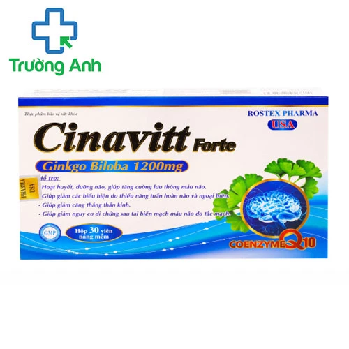 Cinavitt Forte - Giúp tăng cường tuần hoàn não hiệu quả