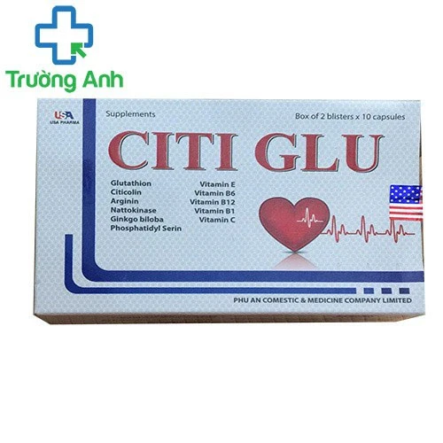 Citi Glu - Giúp hỗ trợ tuần hoàn máu não hiệu quả