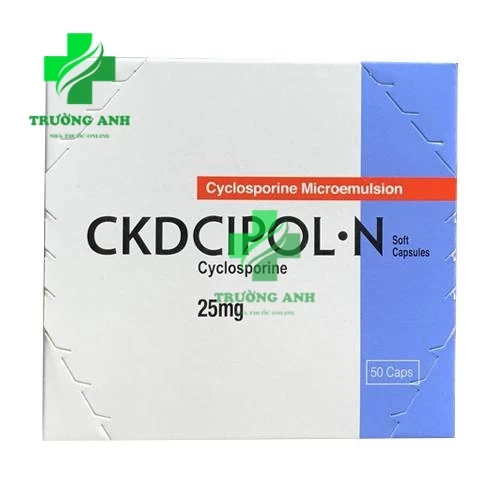 CKDCipol - N 25mg - Thuốc hỗ trợ ghép tạng của Hàn Quốc