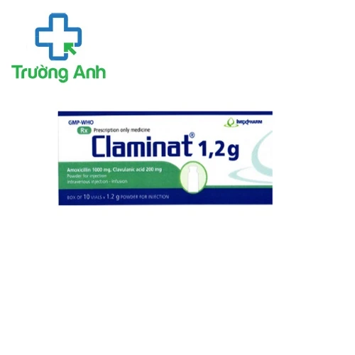 Claminat 1,2g Imexpharm - Thuốc điều trị nhiễm khuẩn hiệu quả