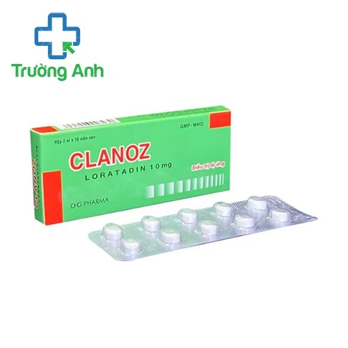 Clanoz 10mg DHG - Thuốc điều trị viêm mũi dị ứng của DHG