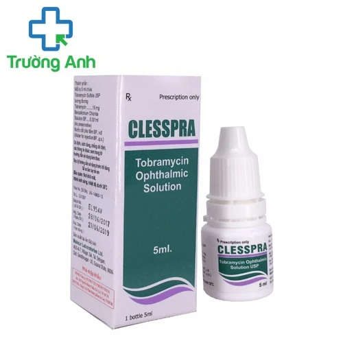 Clesspra - Giúp trị nhiễm khuẩn mắt hiệu quả của Ấn Độ