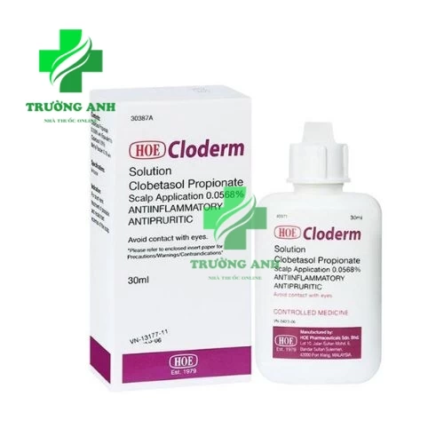 Cloderm Solution 30ml HOE Pharma - Thuốc bôi điều trị vảy nến, eczema