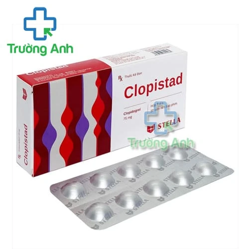 Clopistad 75mg Stella - Dự phòng và điều trị các bệnh tim mạch hiệu quả
