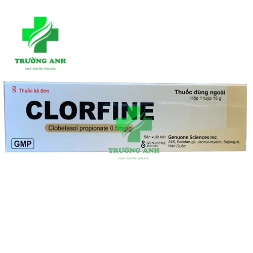 Clorfine 15g Kolmar Korea - Thuốc mỡ điều trị ngắn hạn viêm da