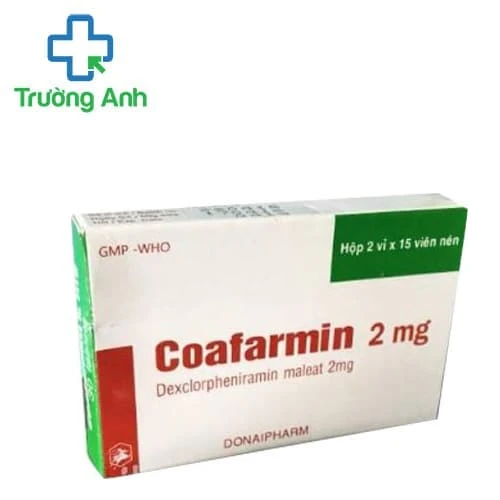 Coafarmin 2 - Dùng điều trị triệu viêm mũi theo mùa hay quanh năm