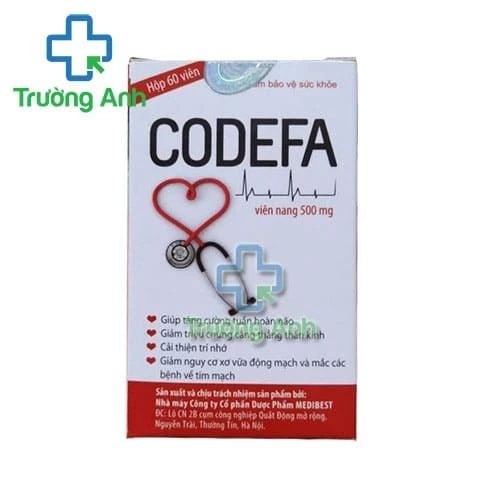 Codefa - Hỗ trợ làm tan cục máu đông hiệu quả