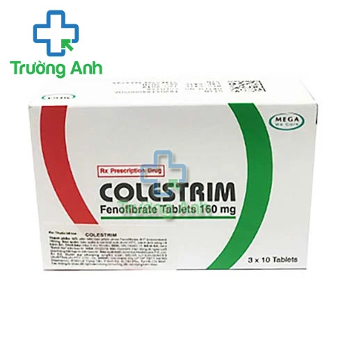 Colestrim 160mg Mega We care - Điều trị tăng cholesterol máu