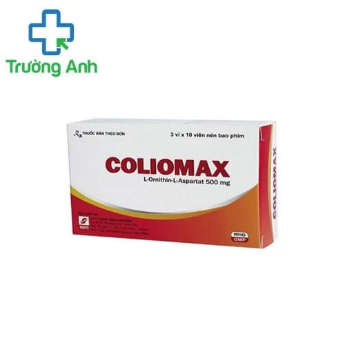 Coliomax - Thuốc điều trị xơ gan, gan nhiễm mỡ hoặc viêm gan