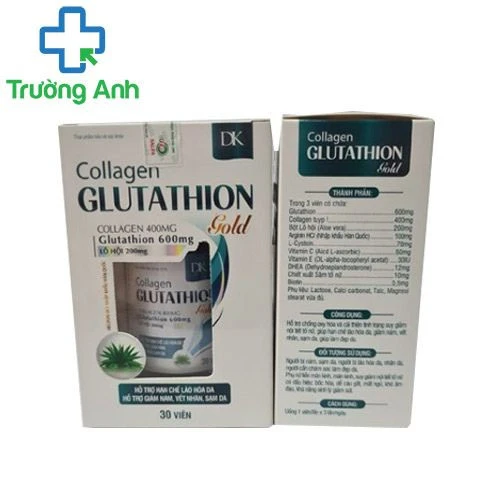 Collagen Glutathion Gold - Điều trị người bị nám da, sạm da