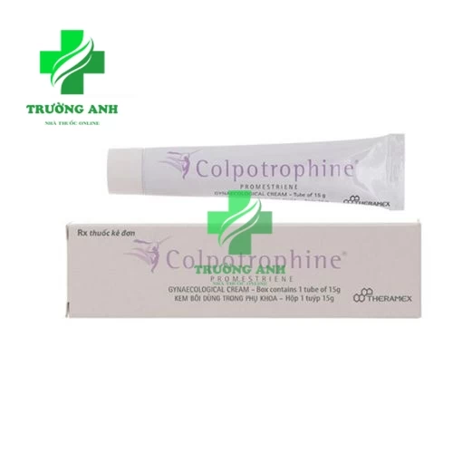 Colpotrophine 15g Theramex (kem bôi) - Thuốc điều trị viêm teo âm đạo 