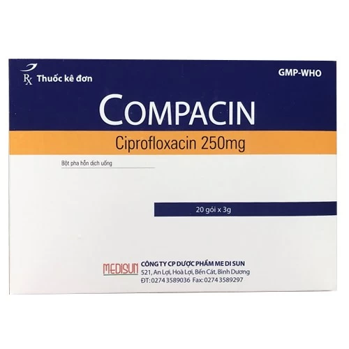 Compacin Medisun - Thuốc điều trị các bệnh nhiễm khuẩn hiệu quả