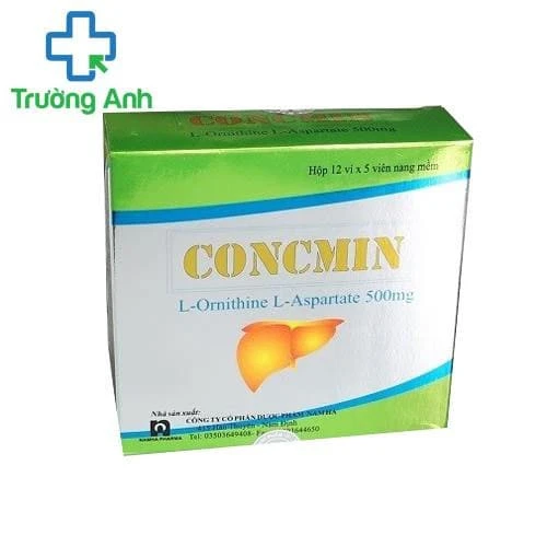 Concmin - Dùng cải thiện các chức năng gan hiệu quả
