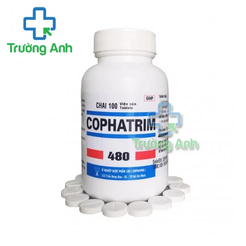 Cophatrim 480 Armephaco - Thuốc điều trị nhiễm khuẩn đường hô hấp