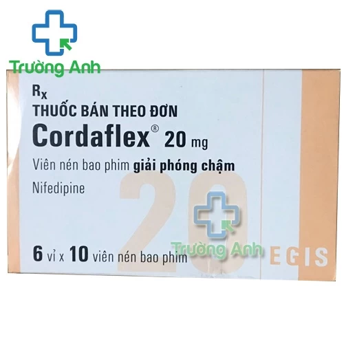 Cordaflex - Thuốc điều trị cơn đau thắt ngực hiệu quả