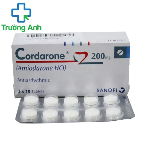 Cordarone 200 mg - Thuốc điều trị rối loạn nhịp tim hiệu quả