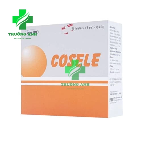 Cosele - Thuốc giảm nồng độ cholesterol trong máu hiệu quả